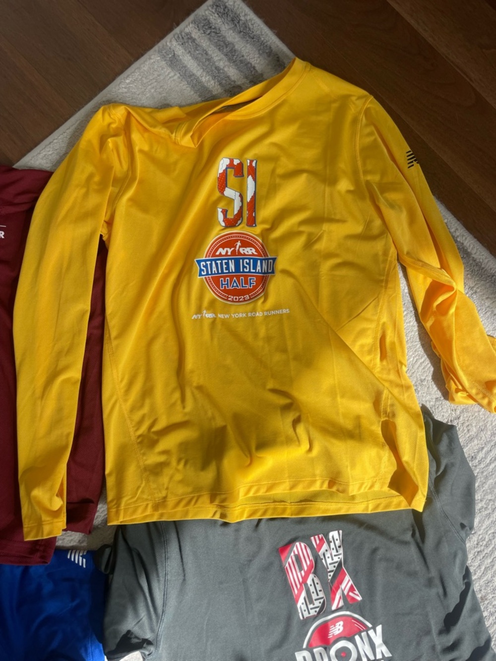 4 NYRR running shirts - Picture 5 of 5